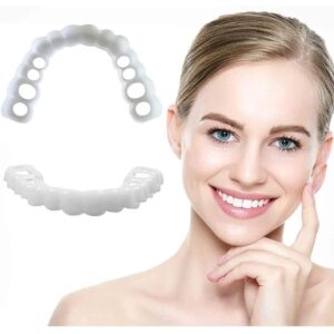 Set 2 Fațete Dentare Temporare