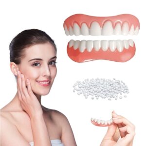 Set 2 Proteze Dentare Temporare din Silicon